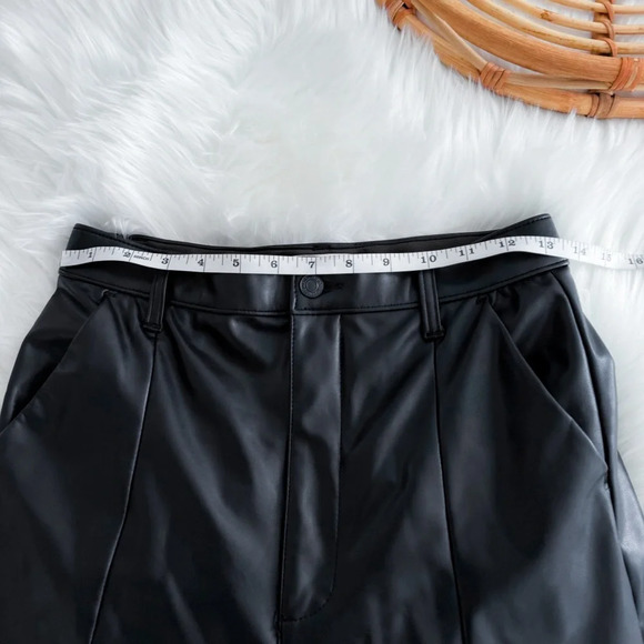 Abercrombie & Fitch Black Leather Pants - Picture 12 of 14